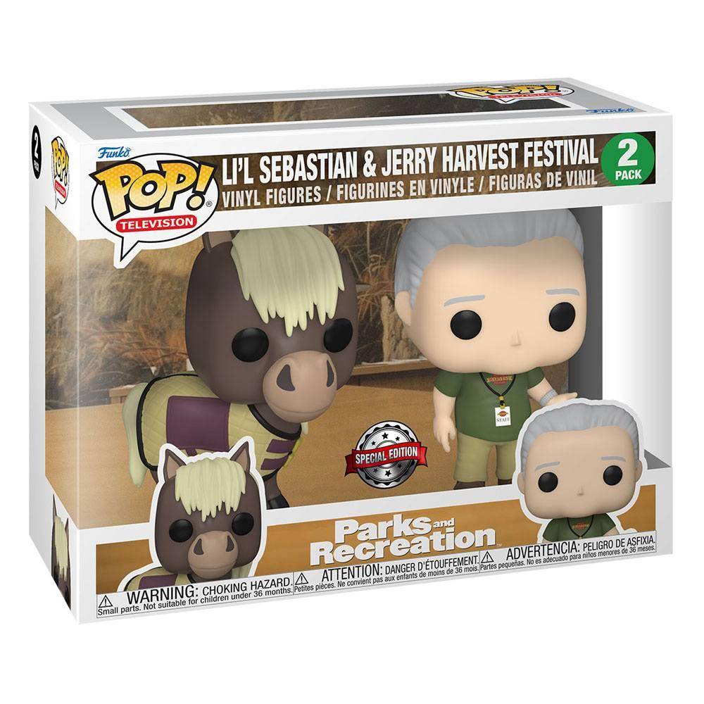 Parks & Recreation - POP! 2er-Pack Jerry & Lil Sebastian