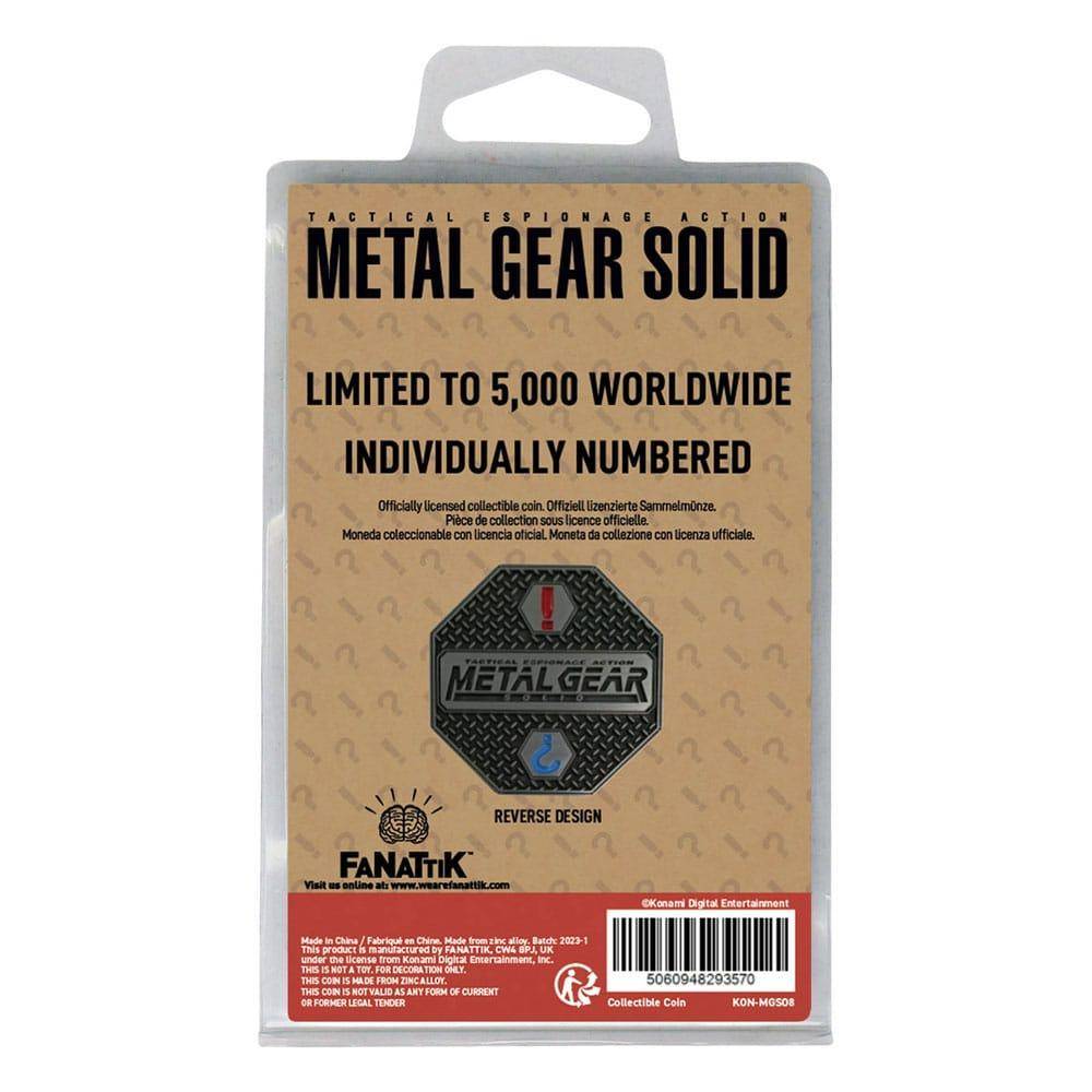 Metal Gear Solid - Sammelmünze Solid Snake (Limited Edition)