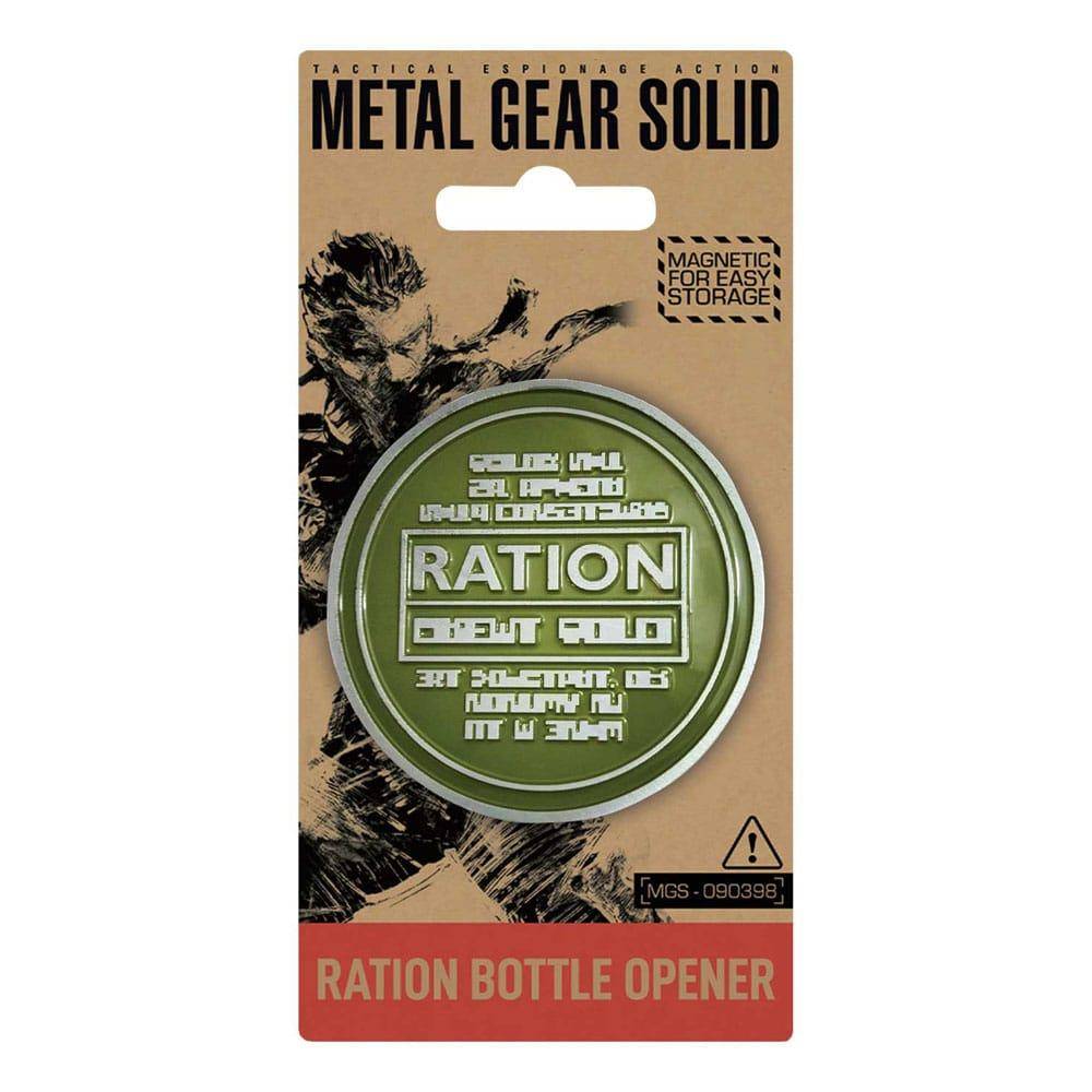Metal Gear Solid - Flaschenöffner Solid Ration - 8 cm