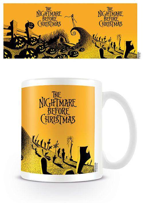 Nightmare Before Christmas - Tasse Friedhof - 315 ml