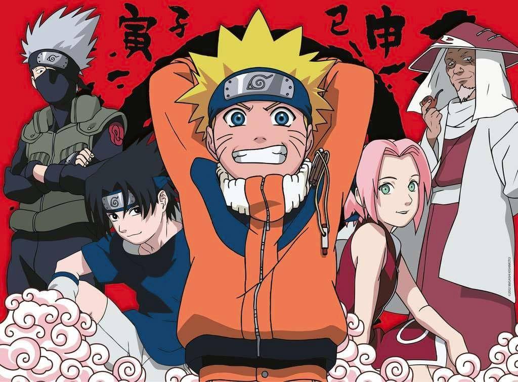 Naruto - Puzzle Narutos Abenteuer (300 Teile)