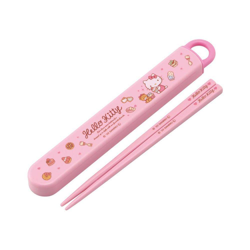 Sanrio - Essstäbchen Hello Kitty Gebäck pink - 16 cm