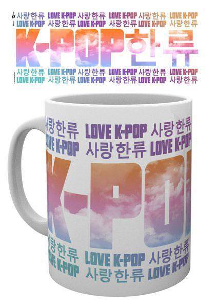 K-Pop Tasse Clouds