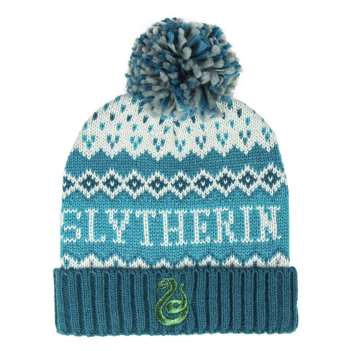 Harry Potter Beanie Pompon Slytherin