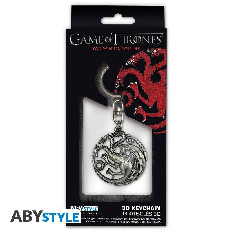Game Of Thrones 3D Schlüsselanhänger Targaryen