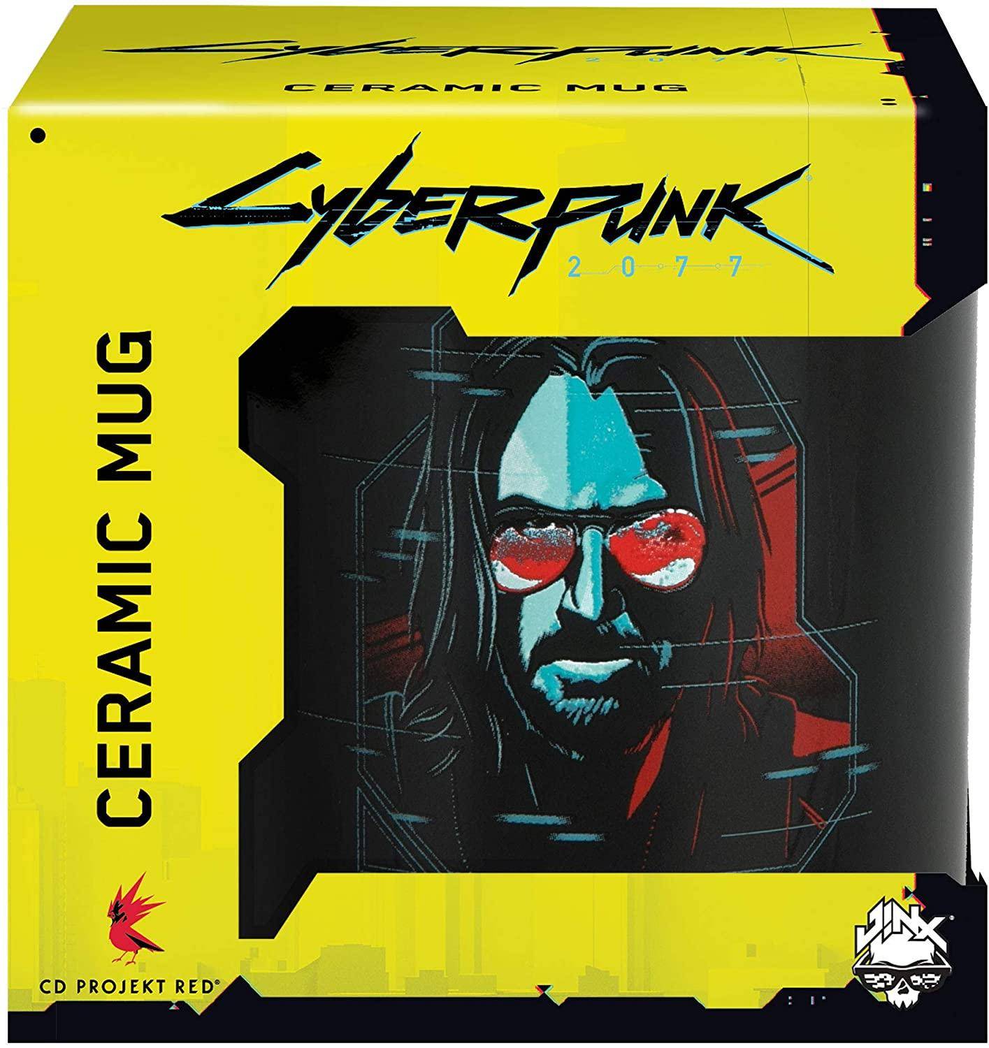 Cyberpunk 2077 Tasse Digital Ghost Johnny Silverhand Samurai 325ml Keramik