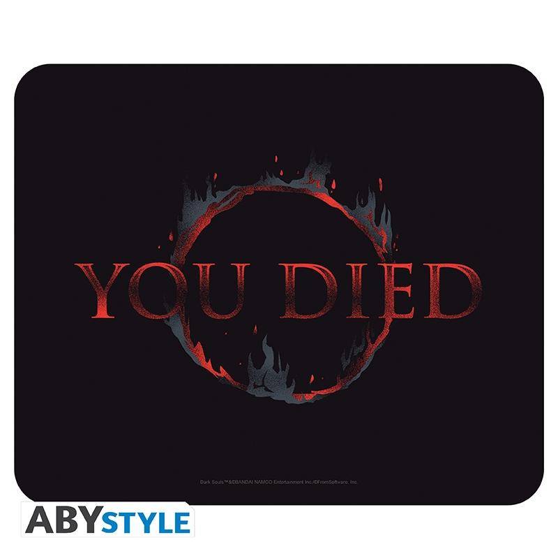 Dark Souls - Mousepad You Died - 23,5 x 19,5 cm