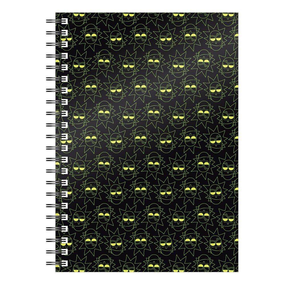Rick & Morty Notizbuch Rick Pattern