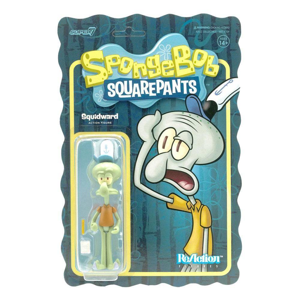 SpongeBob Schwammkopf - ReAction PVC Actionfigur Thaddäus Tentakel - 10 cm