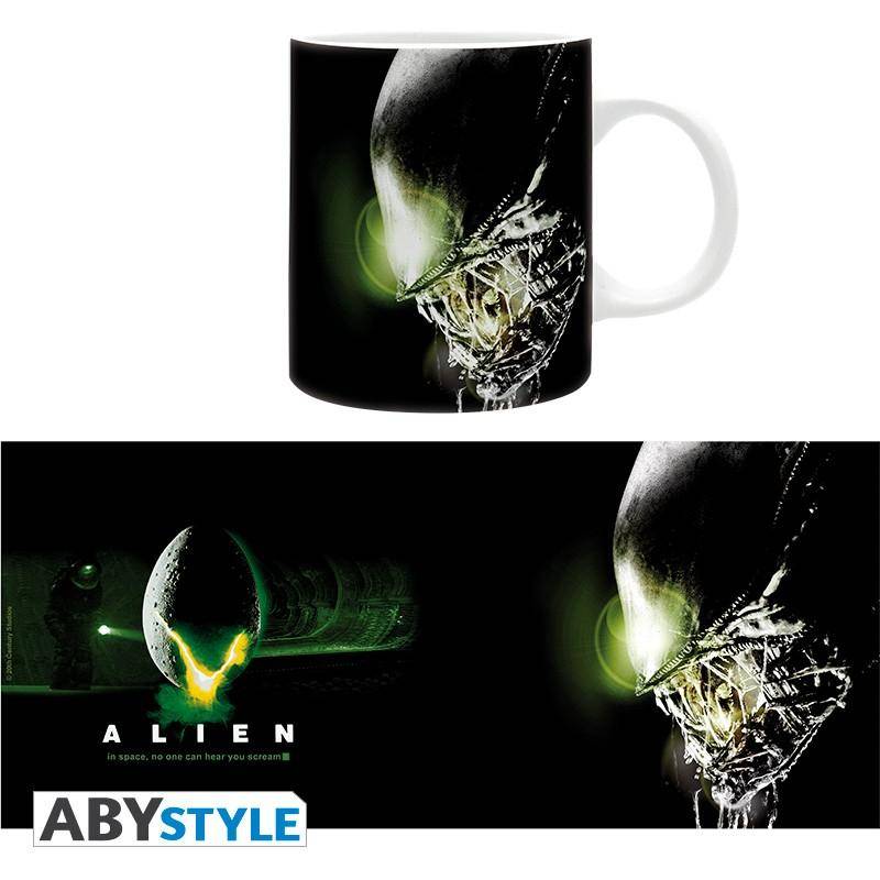 Alien - Becher - 320 ml - Im Weltraum... - mit Box