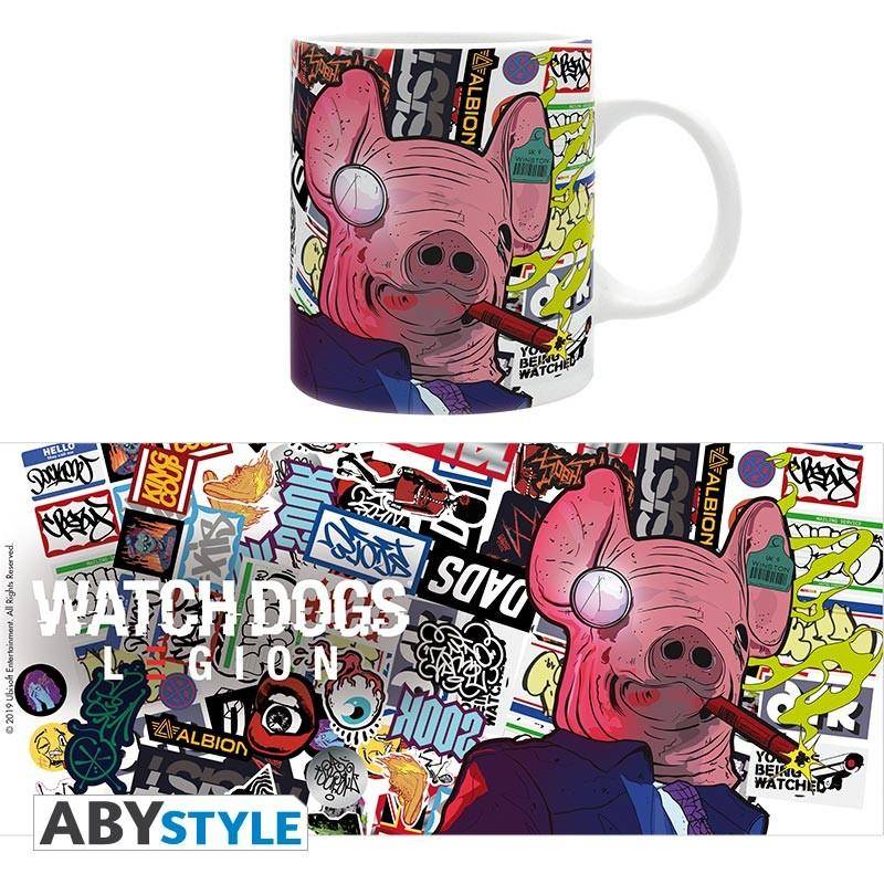 Watch Dogs - Becher - 320 ml - Legion Comics - Matt
