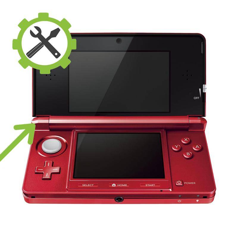 Nintendo 3DS Reparatur - L-Taste tauschen