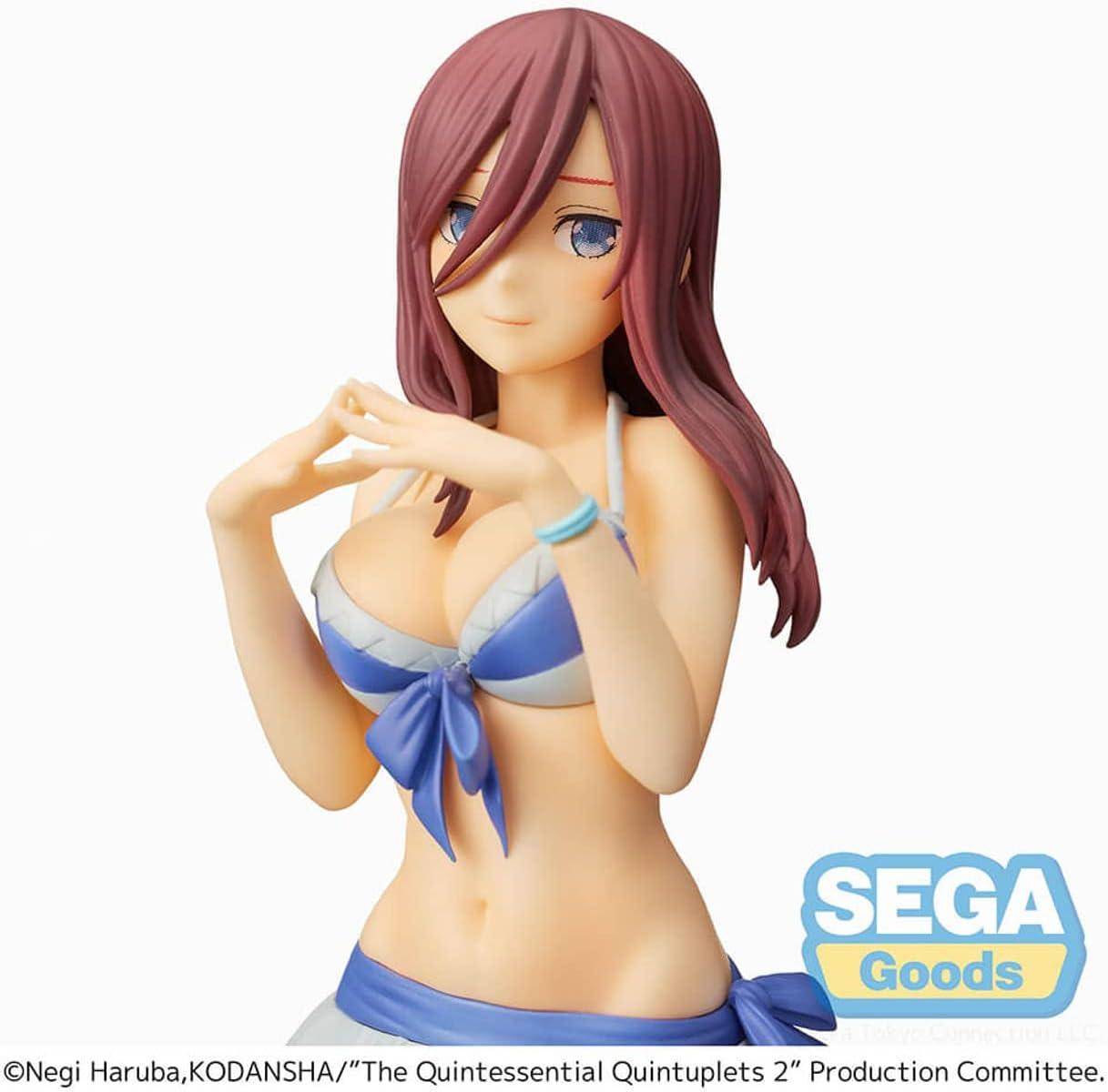 The Quintessential Quintuplets - PVC Statue Miku Nakano (Bikini) - 19 cm