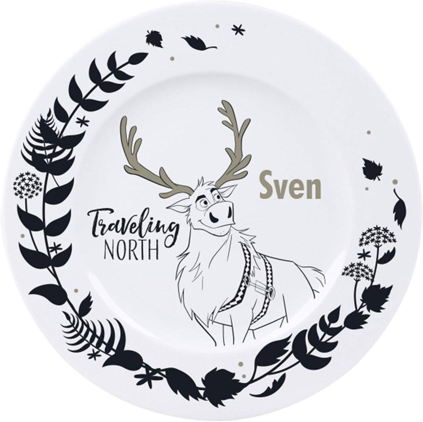 Disney - Teller 4er-Set Frozen Anna, Elsa, Olaf & Sven