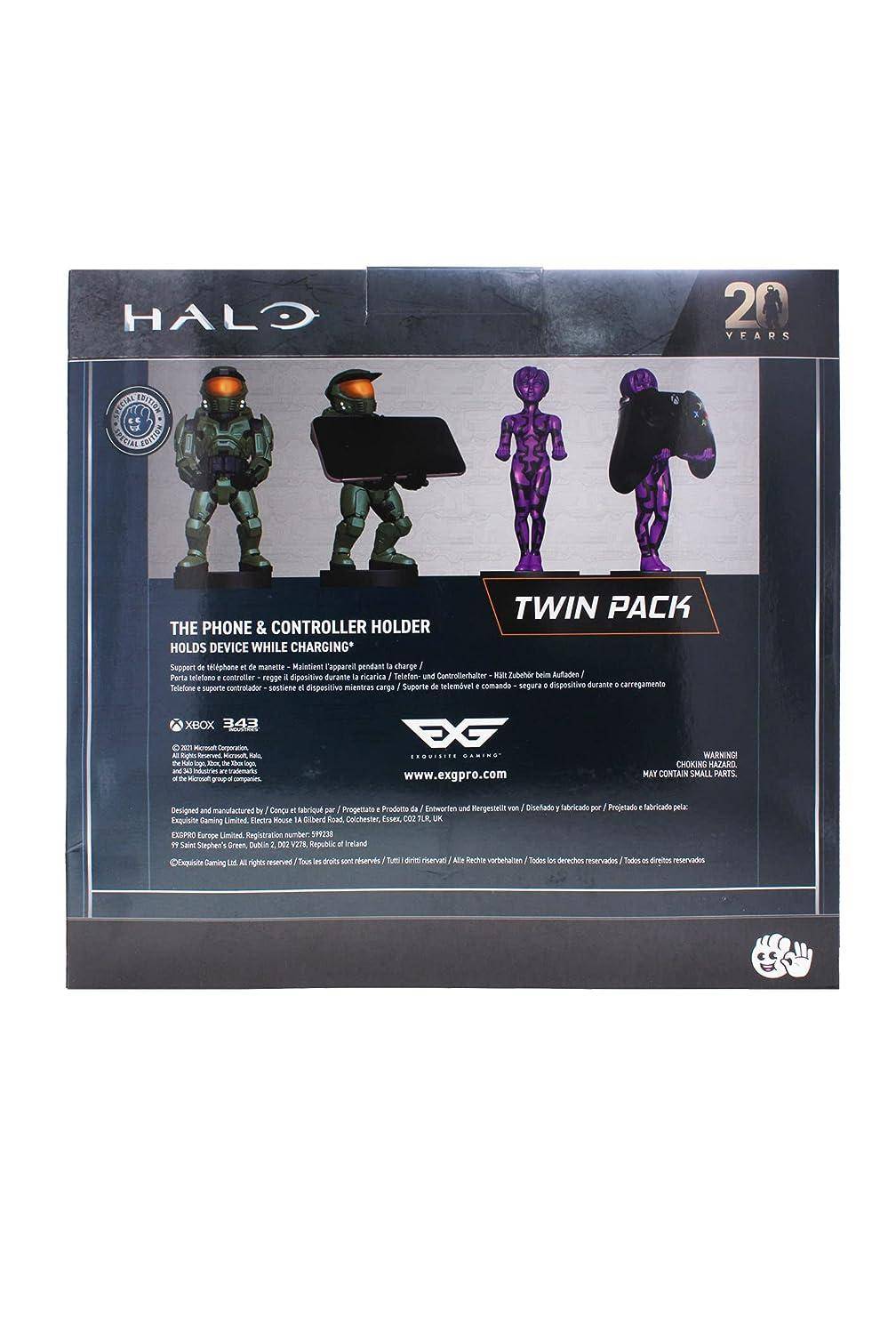 Halo - Statue Controller-/Handyhalterung Master Chief & Cortana - 20 cm