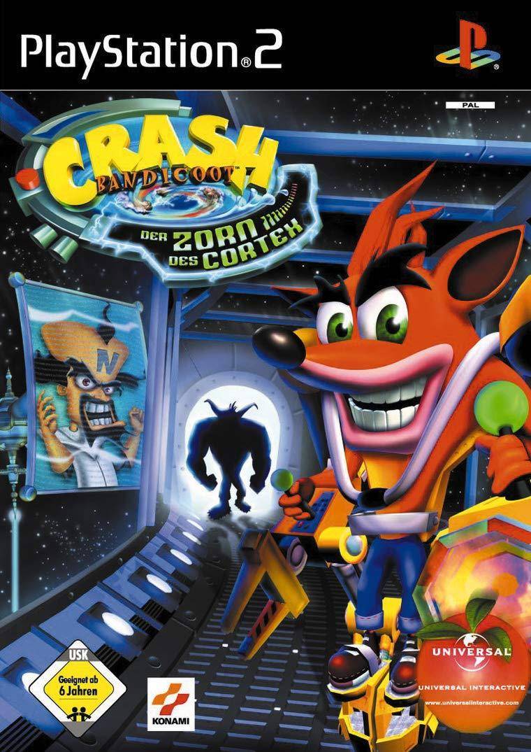 PS2 - Crash Bandicoot Der Zorn Des Cortex (Gebraucht)