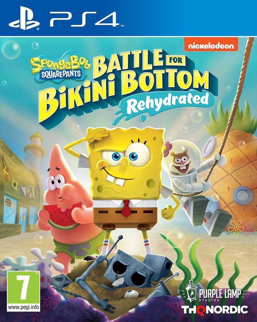 PS4 - Spongebob Schwammkopf Battle For Bikini Bottom Rehydrated (Gebraucht)