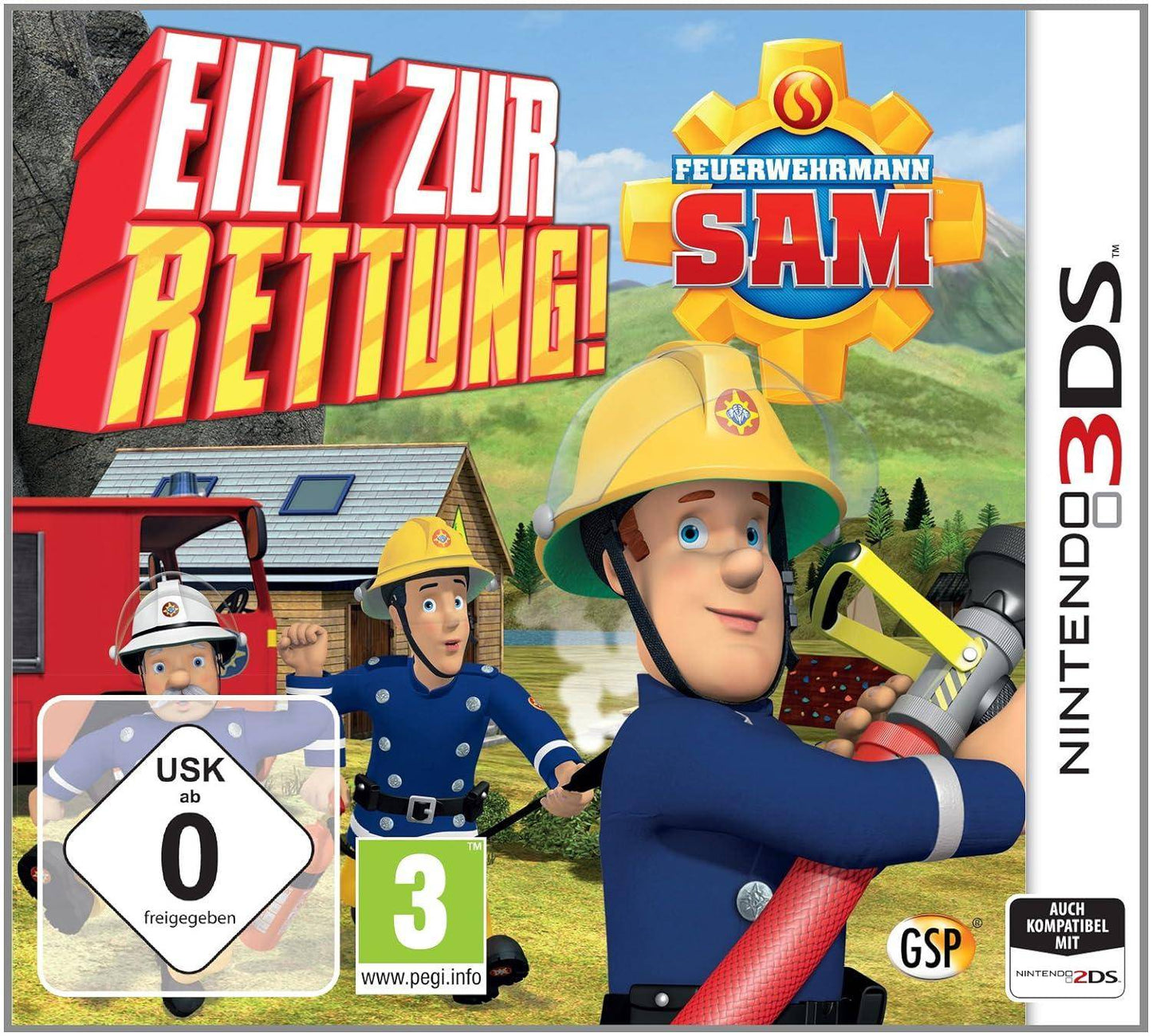 3DS - Feuerwehrmann Sam Eilt Zur Rettung (Gebraucht)