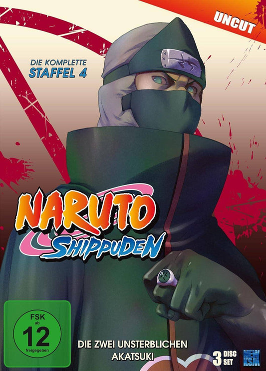 Naruto Shippuden - Die komplette Staffel 4 - DVD (Gebraucht)