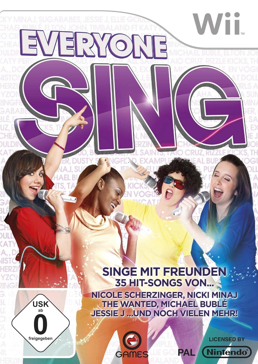 Wii - Everyone Sing (Gebraucht)