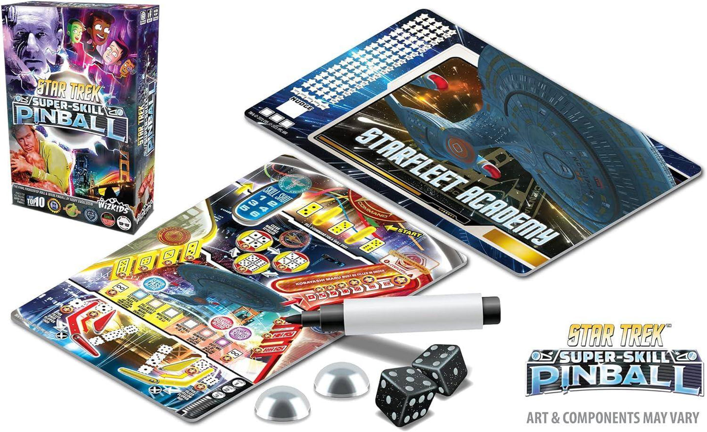 Star Trek - Brettspiel Super-Skill Pinball - Englisch