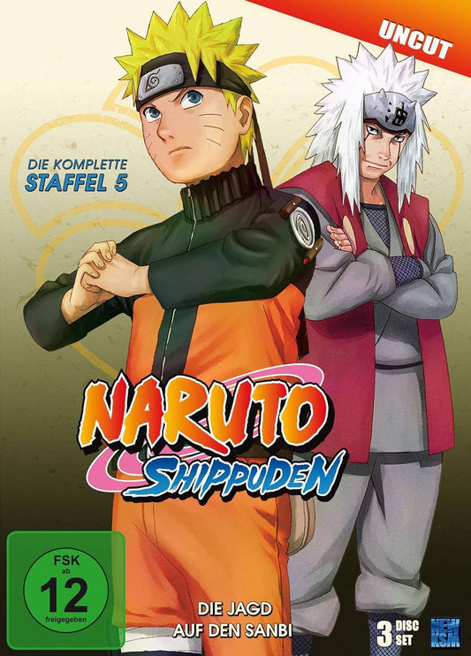 Naruto Shippuden - Die komplette Staffel 5 - DVD (Gebraucht)