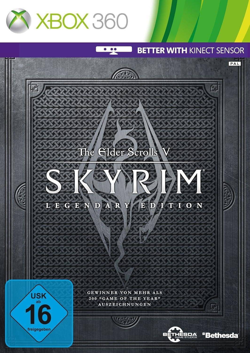 XBOX 360 - The Elder Scrolls 5 Skyrim Legendary Edition (Gebraucht)