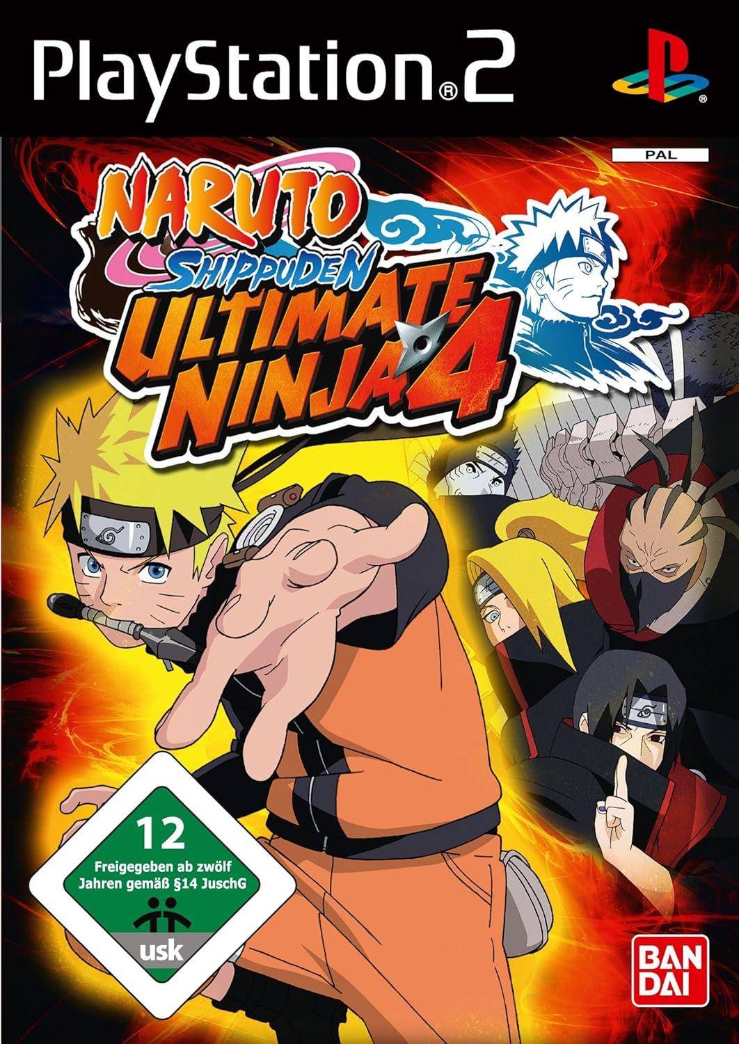 PS2 - Naruto Shippuden Ultimate Ninja 4 (Gebraucht)