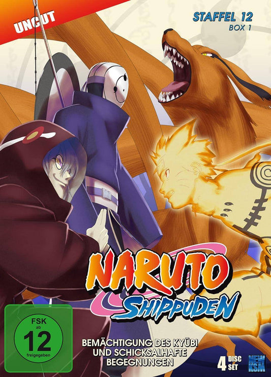 Naruto Shippuden - Staffel 12 Box 1 - DVD (Gebraucht)