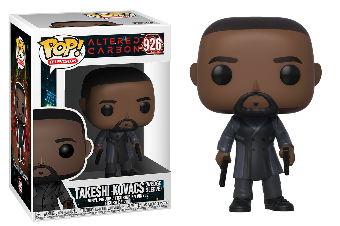 Altered Carbon - POP! Television Vinyl Figur Takeshi Kovacs 9 cm - 926