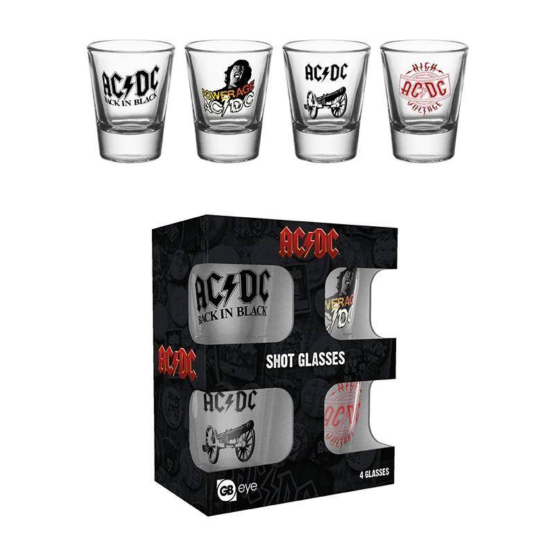 AC/DC - Schnapsgläser Set Band - 50 ml