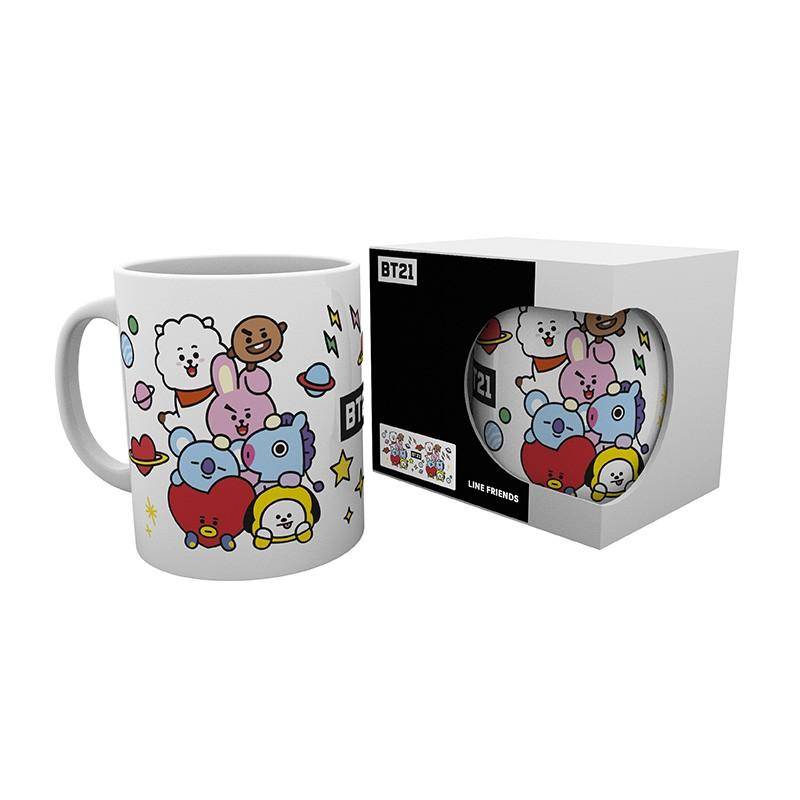 BT21 - Tasse Gestapelte Charaktere - 320 ml