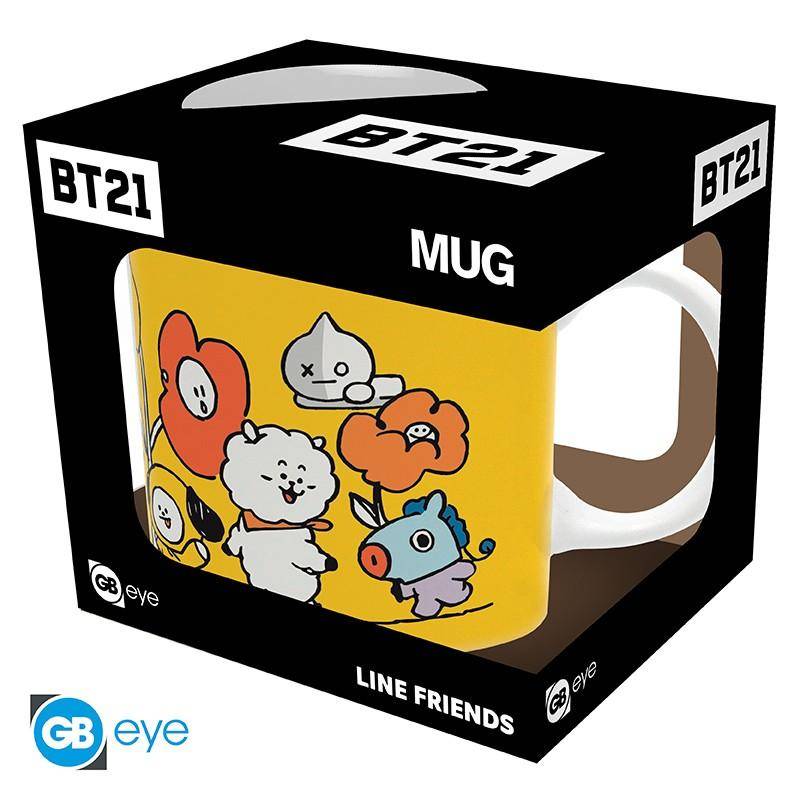 BT21 - Tasse Blumen - 320 ml