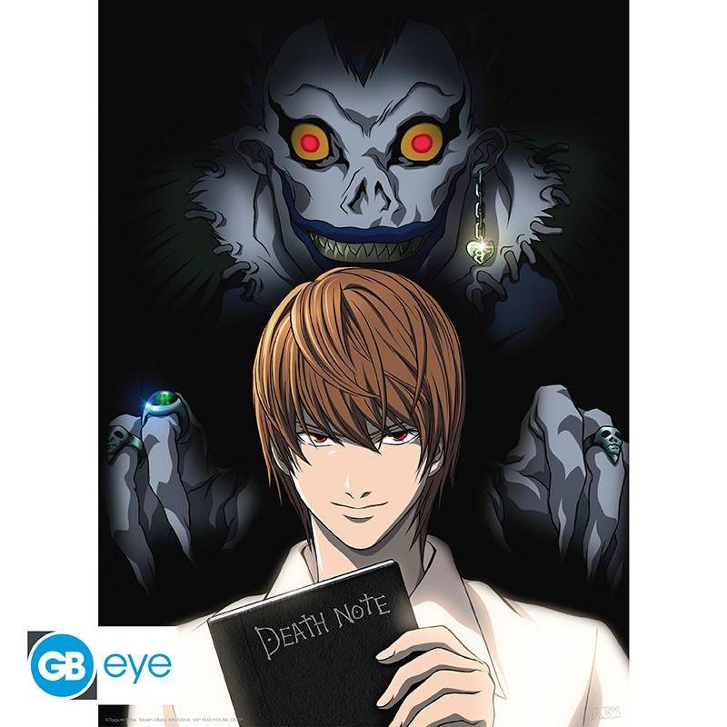 Death Note - Poster Doppelpack Anleitung & L - 52 x 38 cm