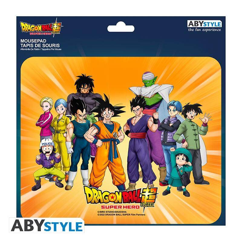 Dragon Ball Super - Mauspad Gruppe - 23,5 x 19,5 cm