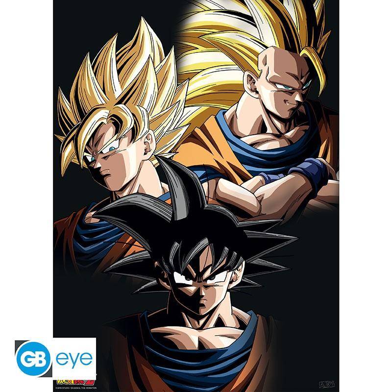 Dragon Ball - Poster Doppelpack Son Goku & Shenlong - 52 x 38 cm
