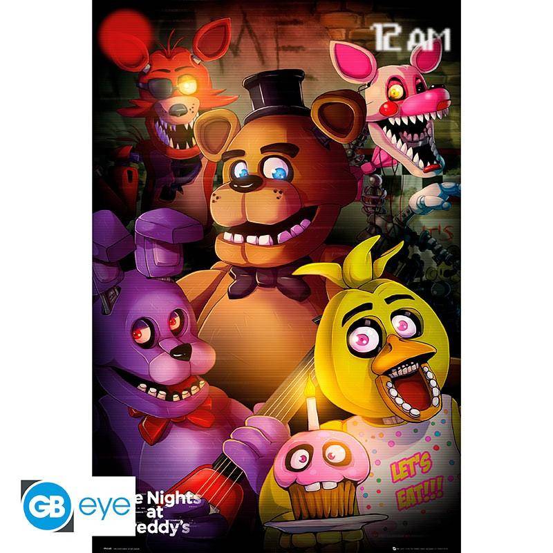 Five Nights at Freddy's - Poster Animatronics - 91,5 x 61 cm