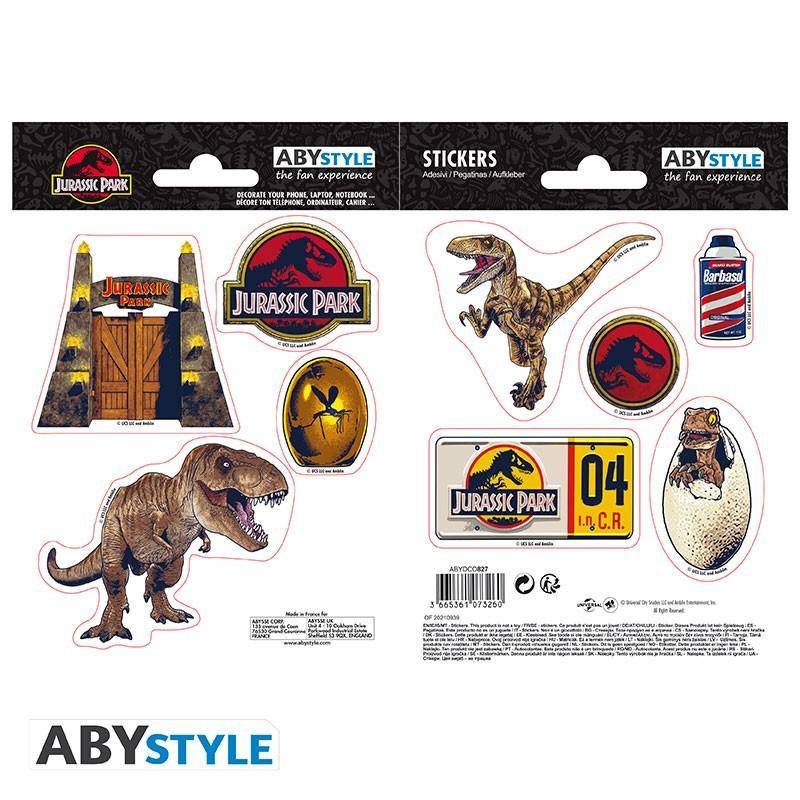 Jurassic Park - Sticker Dinosaurier