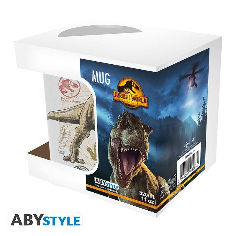 Jurassic World - Tasse T-Rex & Velociraptor - 320 ml