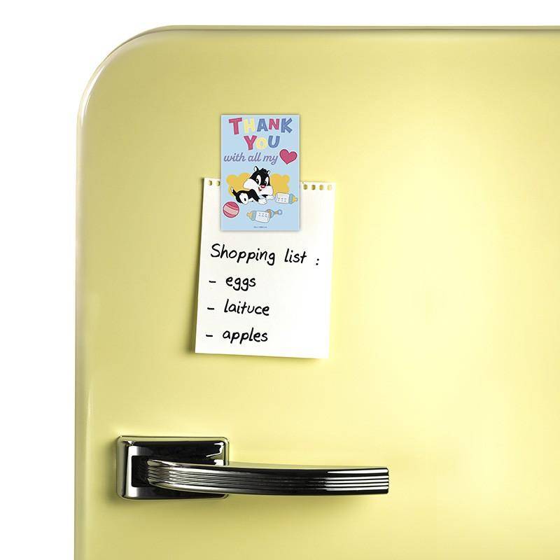 Looney Tunes - Magnet Dankeschön Baby Sylvester - 5,5 x 8 cm