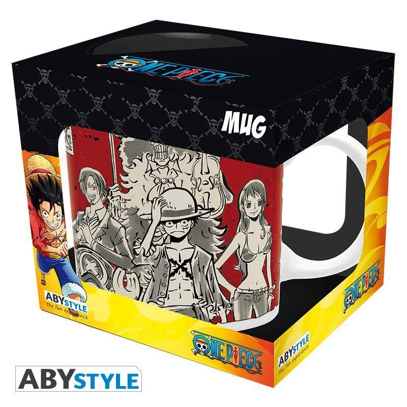 One Piece - Tasse Strohhutbande Mangastil - 320 ml