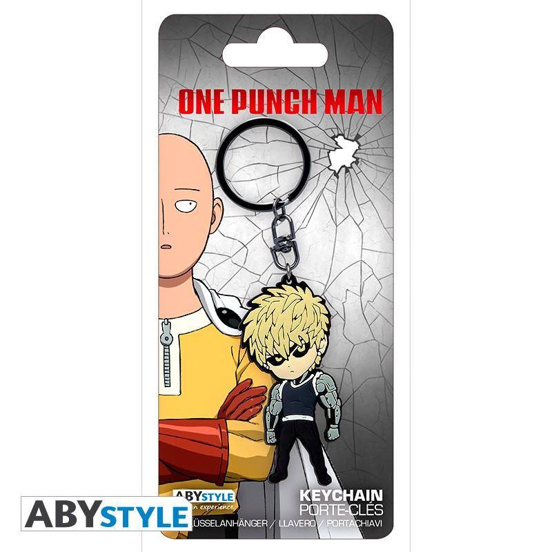 One Punch Man - PVC Schlüsselanhänger Genos