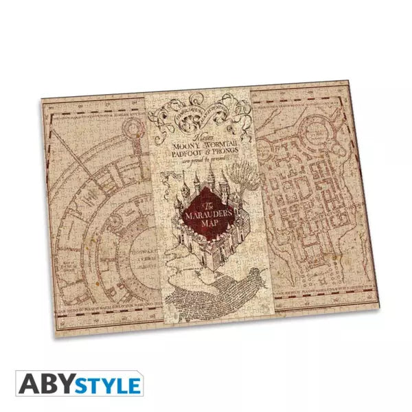 Harry Potter - Puzzle Die Karte des Rumtreibers (1000 Teile)