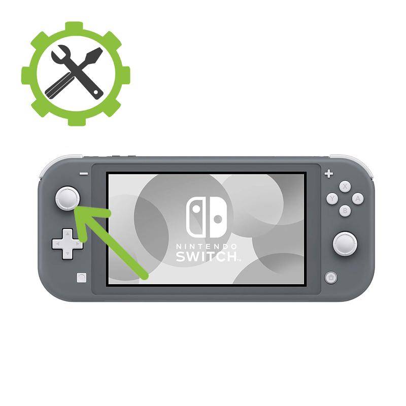 Nintendo Switch Lite Reparatur - Linken Stick Drift richten