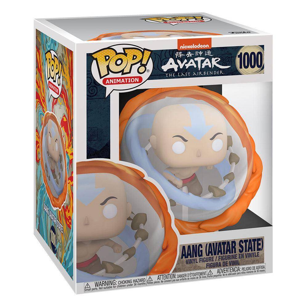 Avatar Der Herr der Element - POP! Animation Vinyl Figur Aang Avatarzustand 15 cm - 1000