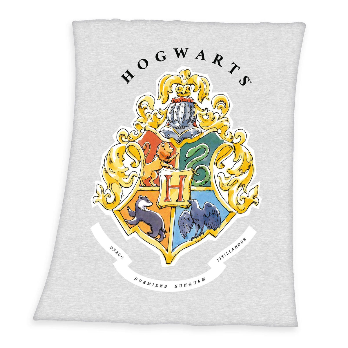 Harry Potter - Fleece Decke Hogwarts - 130 x 160 cm