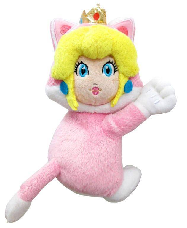 Nintendo - Plüsch Prinzessin Peach im Katzenoutfit - 19 cm