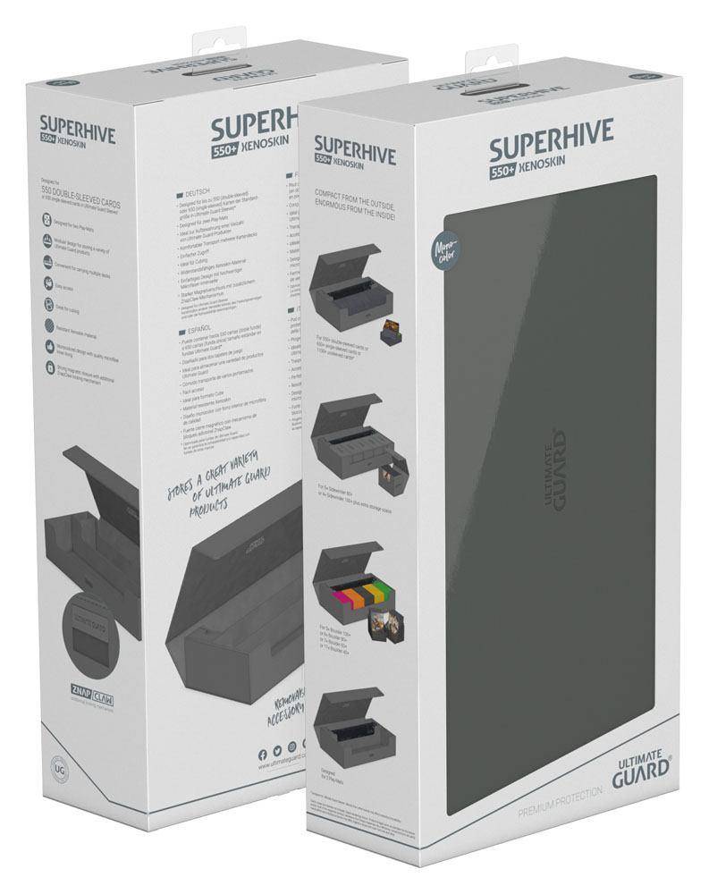 Ultimate Guard - Kartenbox Arkhive XenoSkin 550+ - Grau