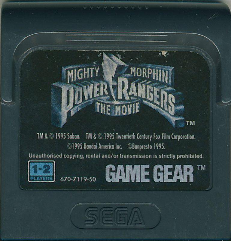 Sega Game Gear - Mighty Morphin Power Ranger The Movie - Nur Modul (Gebraucht)