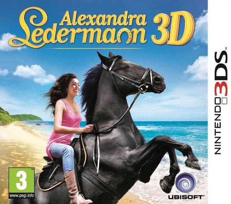 3DS - Imagine Alexandra Ledermann Champion Rider 3D - Nur Modul (Gebraucht)